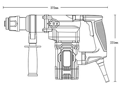 4kg Rotary Hammer