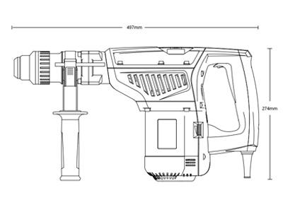 2kg Rotary Hammer