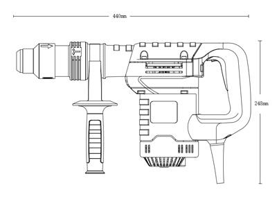 5kg Demolition Hammer