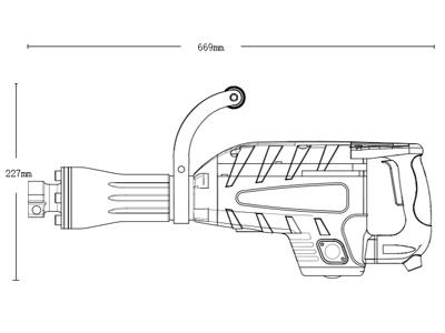 13kg Heavy Duty Breaker Hammer