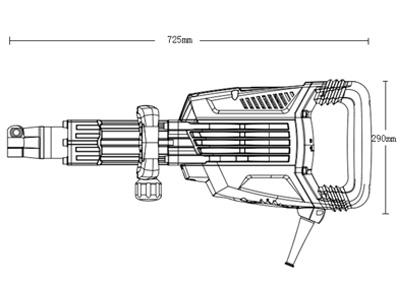 14kg Heavy Duty Breaker Hammer